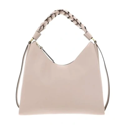 Afbeelding van COCCINELLE Boheme Grana Double Shoulder Bag L Rosette/Warm Taupe