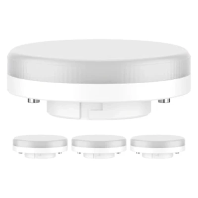 Afbeelding van ledscom.de 4 stuks GX53 LED lamp, warm wit (2700 K), 6,2 W, 509lm, 97, mat