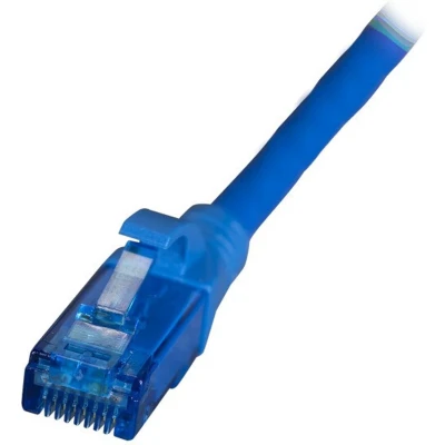 Afbeelding van Netwerkkabel Cat6a U/UTP 0.5 meter (Blauw)