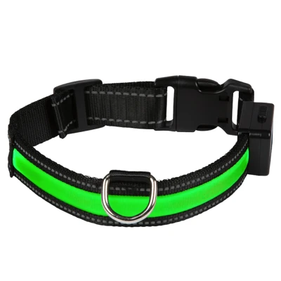 Afbeelding van S: 40 45 cm halsomvang, B 25 mm Eyenimal LED Lichthalsband