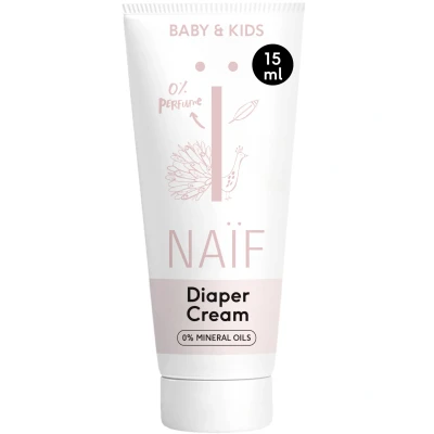 Afbeelding van Naïf Naif Diaper Cream Mini 0% Parfum 15ml