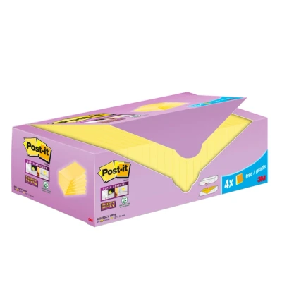Afbeelding van Memoblok 3m post it 655 sscy 76x127mm geel Doos a 24 stuk