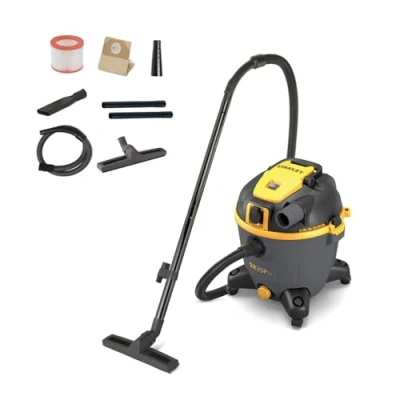 Afbeelding van Stanley SXVC35PTDE Nat en droogzuiger met stopcontact voor elektrisch gereedschap (1600 W, 35 l)