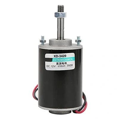 Afbeelding van DC wisselmotor met lage geluidsontwikkeling, permanente magneet, CW/CCW, hoge snelheid, 12/24 V, 30 W, voor DIY generator (12 V 3500rpm).