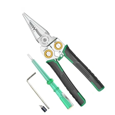 Afbeelding van LAOA LA324107 Draadstrips met elektrische meetfunctie, 7 in 1 kabelklemmen voor het snijden en trekken van kabels, kabelscharen scraping persing kabels