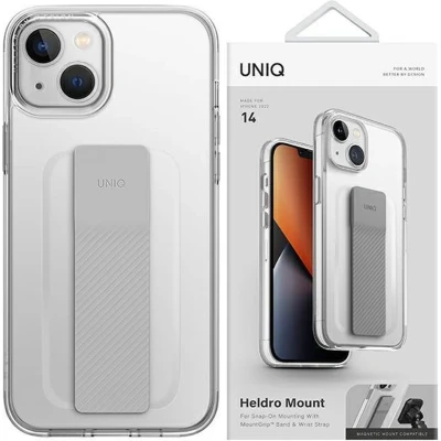 Afbeelding van UNIQ Hybride iPhone 14 Plus Heldro Mount Series Lucent Clear Case