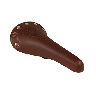 Afbeelding van Point Unisex CLASSIC fietszadel, lichtbruin, DDK zadel LIGHT BRUIN EU