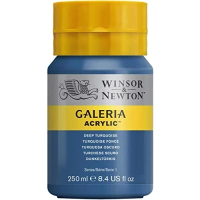 Afbeelding van Winsor &amp; Newton Galeria Acrylverf 250ml Deep Turquoise