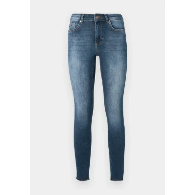 Afbeelding van ONLY Onlblush Jeans Skinny Fit, Dames, Maat: XSx30, Dark medium blue denim