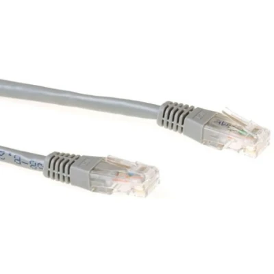 Afbeelding van ACT IB3415 U/UTP CAT6A Patchkabel Grijs 15 meter