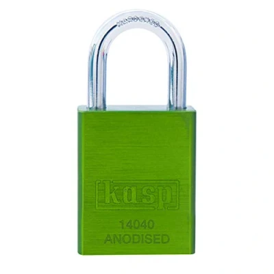 Afbeelding van Kasp K14040GRED 40 mm Aluminium Pad Lock Groen
