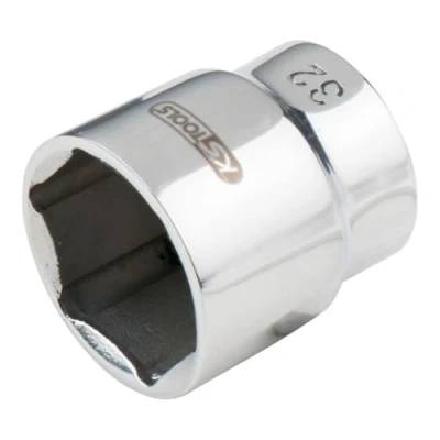 Afbeelding van KS Tools, Dopsleutel + dopmoer, Roestvrijstalen contactdoos (32 mm)