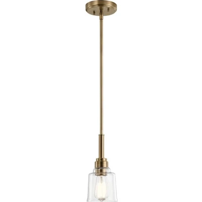 Afbeelding van Kichler LED Pendelarmatuur Aivian 1X E27 Max 60W Dimbaar Weathered Brass