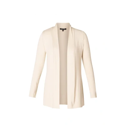 Afbeelding van Base Level Curvy vest Ayla light beige