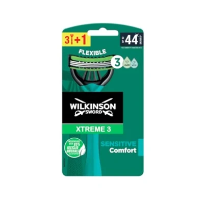 Afbeelding van Wilkinson Sword Xtreme 3 Sensitive wegwerpgraeerapparaat, stuks + 1 gratis