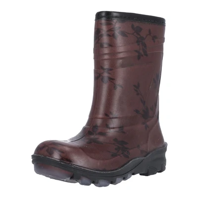 Afbeelding van Zigzag Regenlaarzen voor kinderen, Maat: 26, Marron Soft synthetic