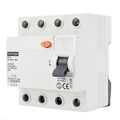 Afbeelding van Schelinger DIFFERENTIAL CURRENT CIRCUIT BREAKER AC 4P 40A 30mA