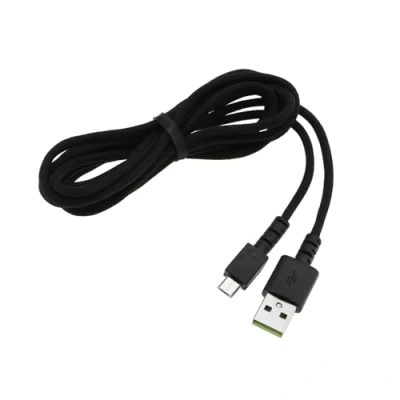 Afbeelding van Create idea Nylon gevlochten muis oplaadkabel 189,5 cm draadloze USB compatibel met Razer Naga Pro 20000 DPl DeathAdder V2