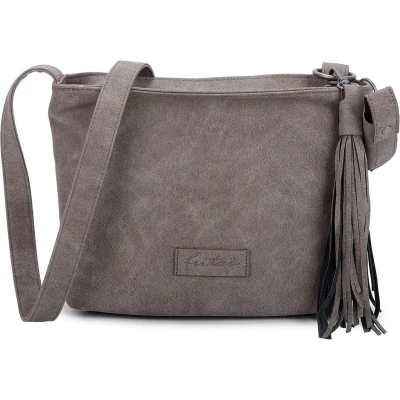 Afbeelding van Fritzi aus Preußen Schoudertas Jakx Lipstick 04 Cross Bag Basalt Bruine