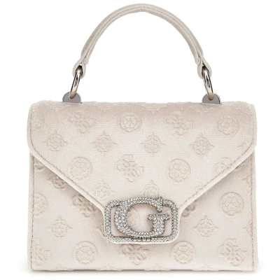Afbeelding van Guess 4GLOGO Peonylogo Handtas, Dames, Maat: One Size, Weiß