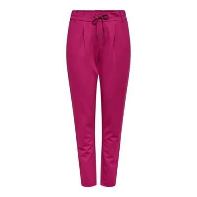 Afbeelding van ONLY Onlpoptrash Life Easy Col Pant Pnt Noos kleding dames, sangria, XXS / 32L