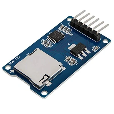 Afbeelding van AZDelivery SPI Reader Micro Memory SD TF Module Card Shield compatibel met Arduino inclusief E Book! 1