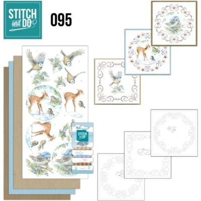 Afbeelding van Stitch and Do 95 Winter Woodland
