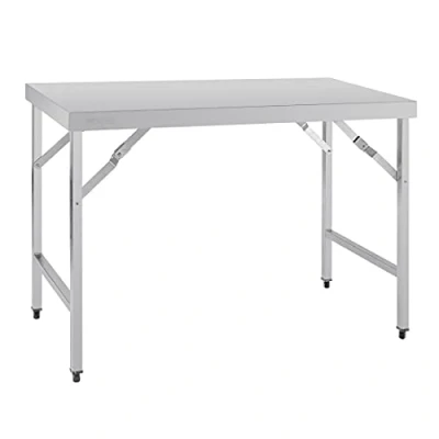 Afbeelding van Vogue inklapbare RVS werktafel 120cm