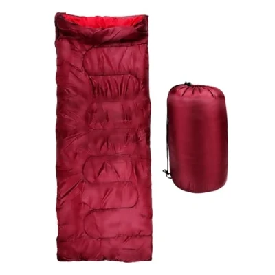 Afbeelding van Camp Active Slaapzak Volwassenen Zomerslaapzak voor 5C tot 10C 190 x 72 cm Rood
