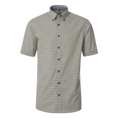 Afbeelding van Casa Moda Casual Overhemd Korte mouw blauw