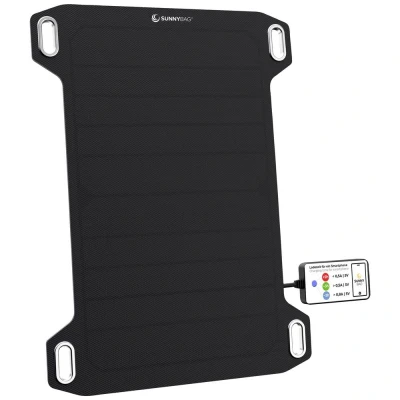 Afbeelding van SunnyBag Leaf mini 138A_01Leaf Lader op zonne energie Laadstroom zonnecel 800 mA 5 W