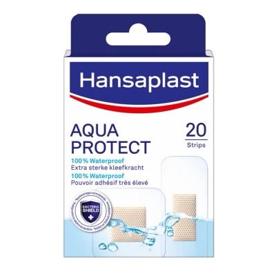 Afbeelding van 2x Hansaplast Aqua Protect 20 strips