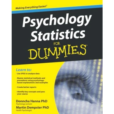 Afbeelding van Psychology Statistics For Dummies