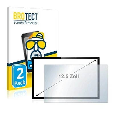 Afbeelding van BROTECT Screenprotector voor Touch Panel PC&#039;s met 12.5 inch Schermen [277 mm x 156 mm, 16:9] Folie Beschermfolie matte (2 Stuks)