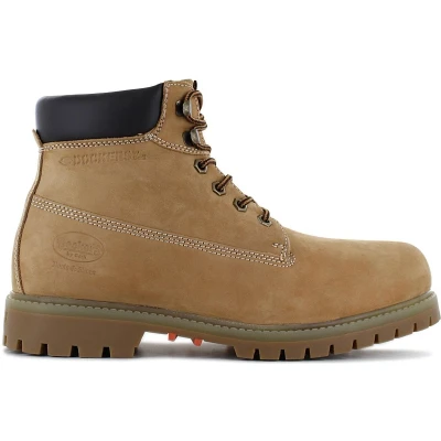 Afbeelding van Dockers by Gerli Veterboots, Heren, Maat: 42, Golden tan yellow Nubukleer