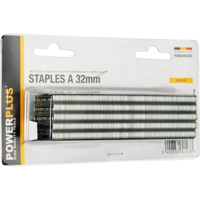 Afbeelding van Powerplus POWAIR0333 Nieten Voor nietmachine tacker Type A 32mm 1000stuks