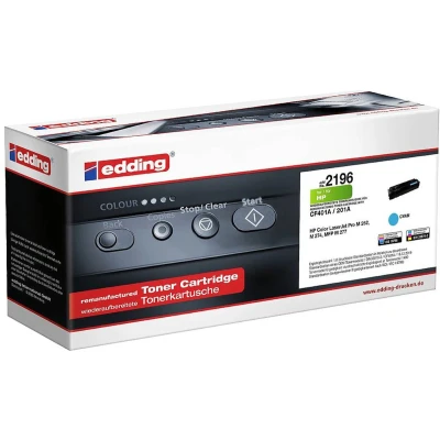 Afbeelding van Edding Toner vervangt HP 201A (CF401A) Compatibel Cyaan 1400 bladzijden EDD 2196 18