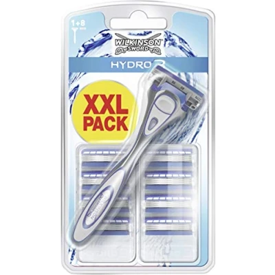 Afbeelding van Wilkinson Sword Hydro scheerapparaat voor heren, met 8 reservemesjes