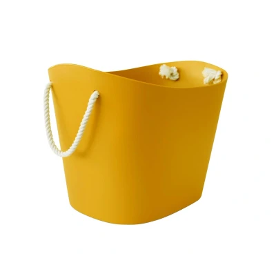 Afbeelding van Hachiman Opbergbak Balcolore Medium Mosterd Geel 27x40x30,5cm 19 Liter