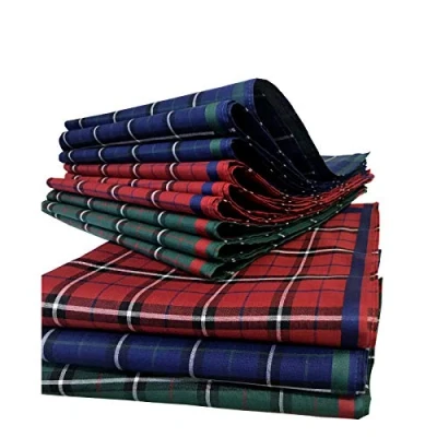 Afbeelding van JEMIDI Dameszakdoeken 100% katoen 30 x cm In verschillende kleuren Set van 12 Herbruikbare zakdoeken voor volwassenen
