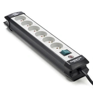 Afbeelding van Brennenstuhl Premium Line Stekkerdoos 6 Voudig Zwart/Lichtgrijs 3M H05Vv F 3G1,5 *Fr/Be*