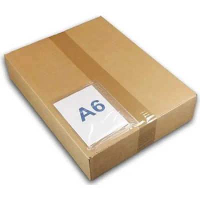Afbeelding van Transparante zelfklevende documentenhoesjes A6 Packing List enveloppen Paklijstenvelop &#039;Packing list&#039; C6 16,5 x12,2 cm 250 stuks
