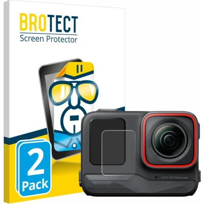 Afbeelding van BROTECT Screenprotector voor Insta360 Ace Pro (Display voor) Folie Beschermfolie transparant (2 Stuks)