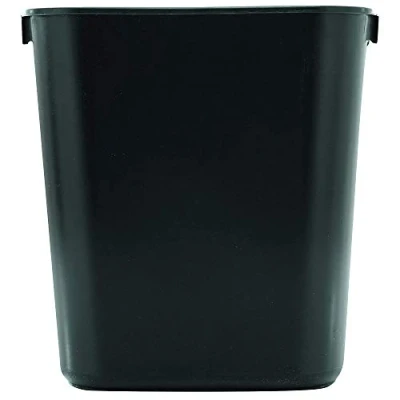 Afbeelding van Rechthoekige afvalbak grijs voor onder een bureau 12,9 l. Rubbermaid