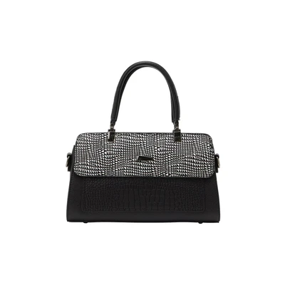 Afbeelding van faina Handtas, Dames, Maat: One Size, Black white