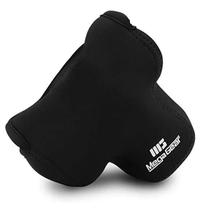 Afbeelding van MegaGear MG1036 Canon EOS M50, M5 (15 45) Ultralichte cameratas van neopreen Zwart