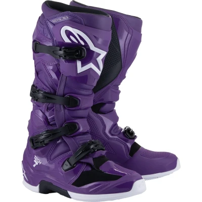 Afbeelding van Alpinestars Tech 7 Crosslaarzen Paars maat 9 = 43
