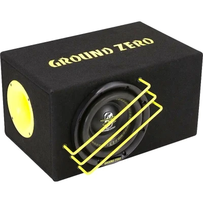 Afbeelding van Ground Zero GZRB 20SPL bassreflex kist 8 inch 1000 watts DVC 2 ohms