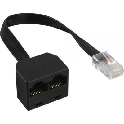 Afbeelding van S Impuls ISDN splitter 1x RJ45 2x (8P4C) 0,15 meter
