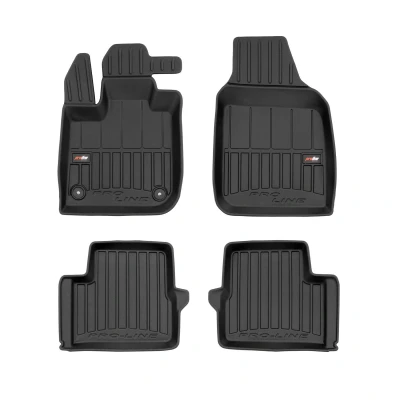Afbeelding van FROGUM proLine 3D 3D426559 Vloermatset Rubber voor en achter 4 Zwart Op maat gemaakt